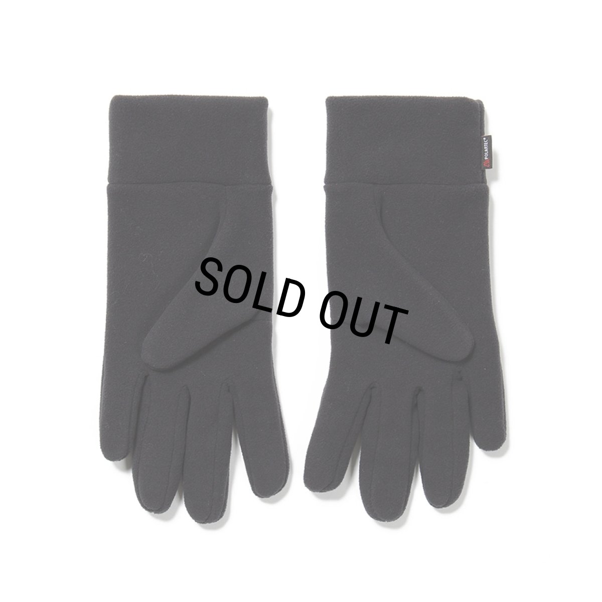 画像2: WACKO MARIA/FLEECE GLOVES（BLACK）［フリースグローブ-23秋冬］ (2)