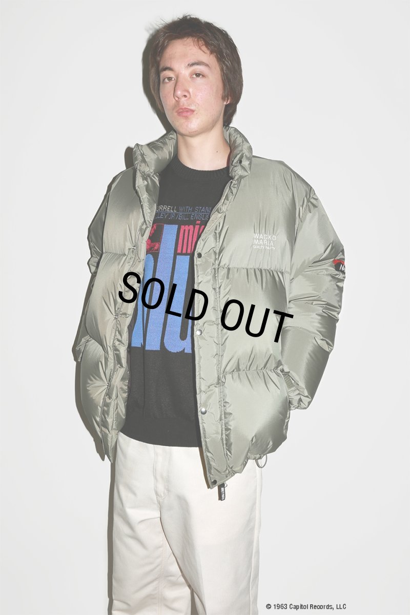 画像3: WACKO MARIA/NANGA / DOWN JACKET（GRAYGREEN）［ダウンJKT-23秋冬］ (3)