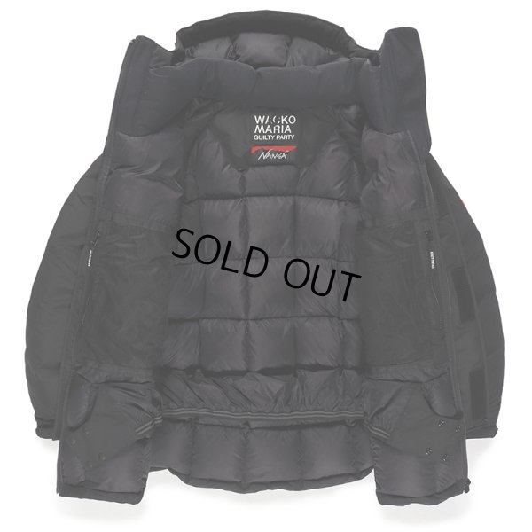 画像2: WACKO MARIA/NANGA / MOUNTAIN BELAY COAT（BLACK）［マウンテンビレーコート-23秋冬］