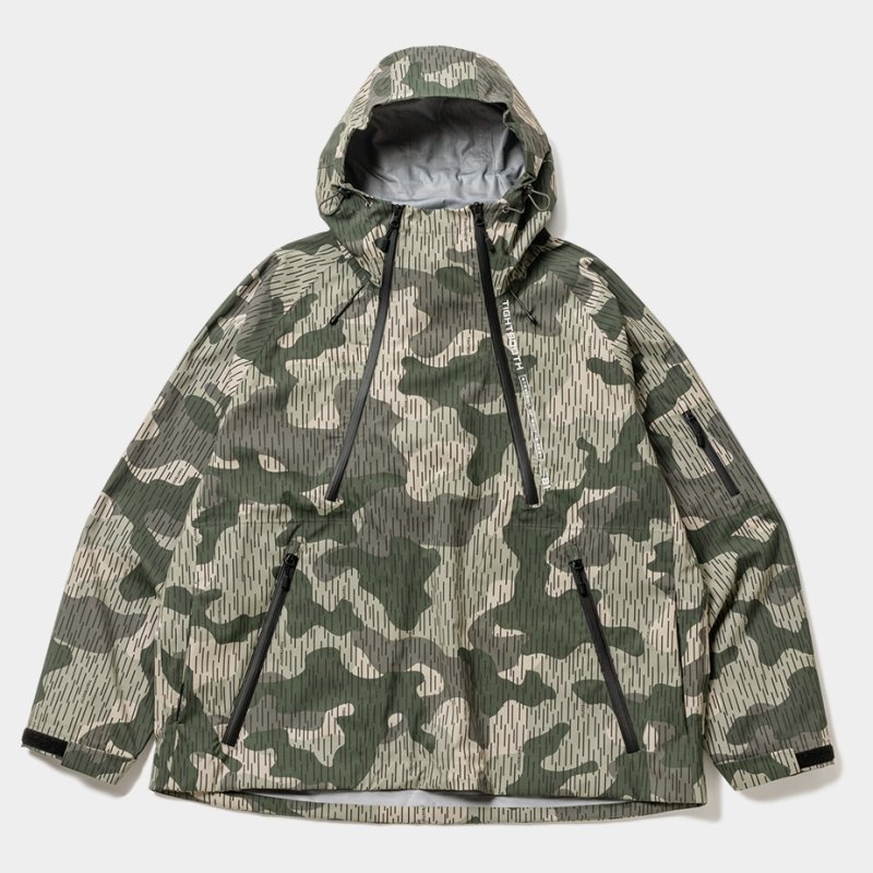 画像1: TIGHTBOOTH/RAIN CAMO 3 LAYER MOUNTAIN PARKA（Camo） 【30%OFF】［レインカモ3レイヤーマウンテンパーカー-23秋冬］