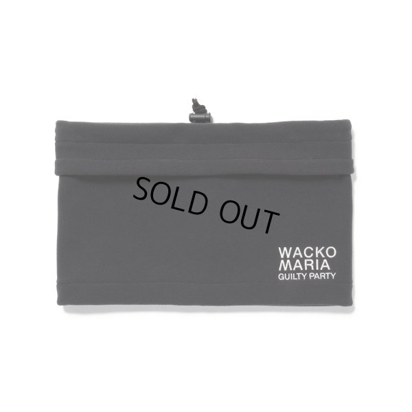 画像1: WACKO MARIA/FLEECE NECK WARMER（BLACK）［フリースネックウォーマー-23秋冬］