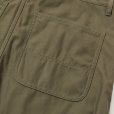 画像6: CALEE/VINTAGE TYPE BACK SATIN MIRITARY UTILITY PANTS（OLIVE） 【40%OFF】［ミリタリーユーティリティーパンツ-23秋冬］