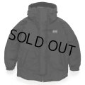 WACKO MARIA/NANGA / MOUNTAIN BELAY COAT（BLACK）［マウンテンビレーコート-23秋冬］