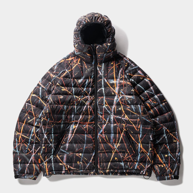 画像1: TIGHTBOOTH/LIGHT DOWN JKT（Branch Camo） 【30%OFF】［ライトダウンJKT-23秋冬］