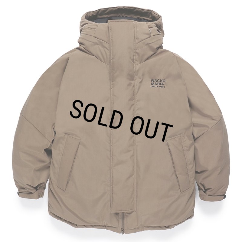 WACKO MARIA/NANGA / MOUNTAIN BELAY COAT（BEIGE）［マウンテンビレー