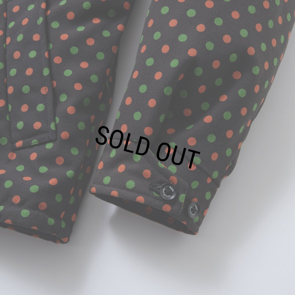 画像5: 【30%OFF】RATS/50'S SWING TOP（BLACK）［50'Sスウィングトップ-23秋冬］ (5)