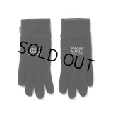 WACKO MARIA/FLEECE GLOVES（BLACK）［フリースグローブ-23秋冬］