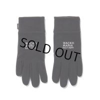 WACKO MARIA/FLEECE GLOVES（BLACK）［フリースグローブ-23秋冬］