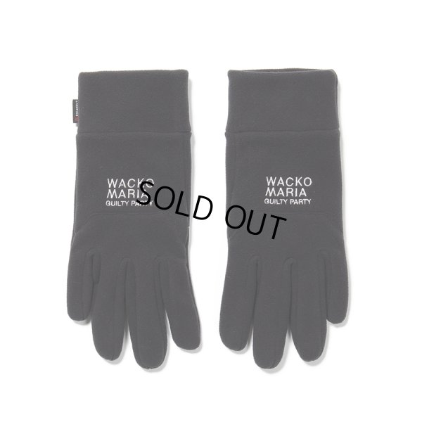 画像1: WACKO MARIA/FLEECE GLOVES（BLACK）［フリースグローブ-23秋冬］