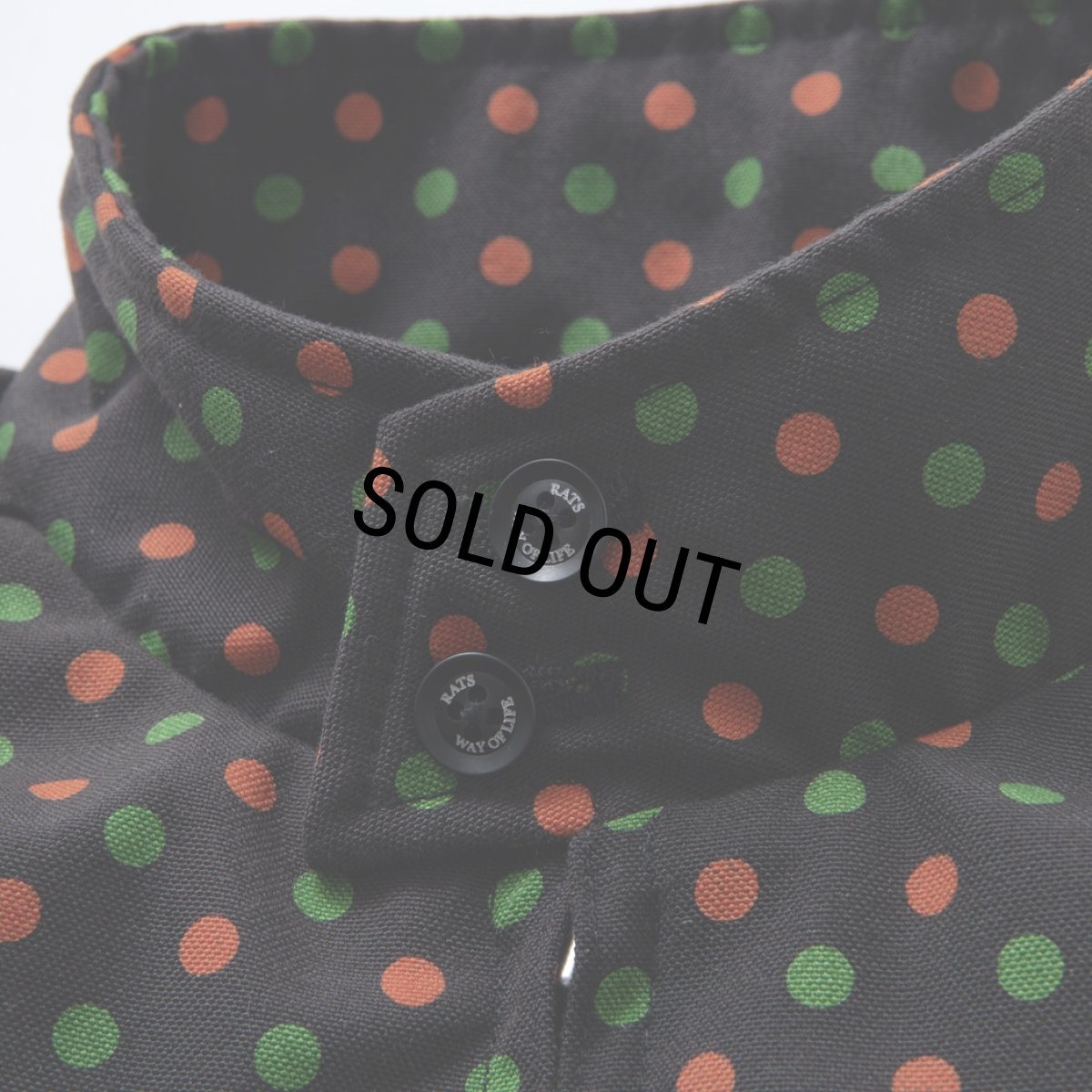 画像4: 【30%OFF】RATS/50'S SWING TOP（BLACK）［50'Sスウィングトップ-23秋冬］ (4)