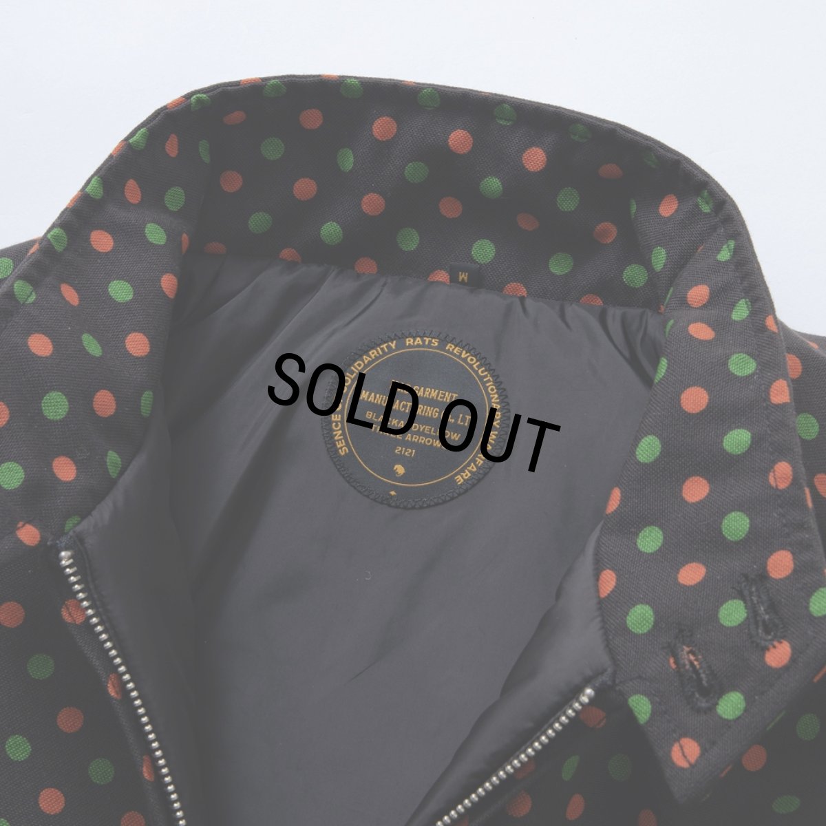 画像3: 【30%OFF】RATS/50'S SWING TOP（BLACK）［50'Sスウィングトップ-23秋冬］ (3)