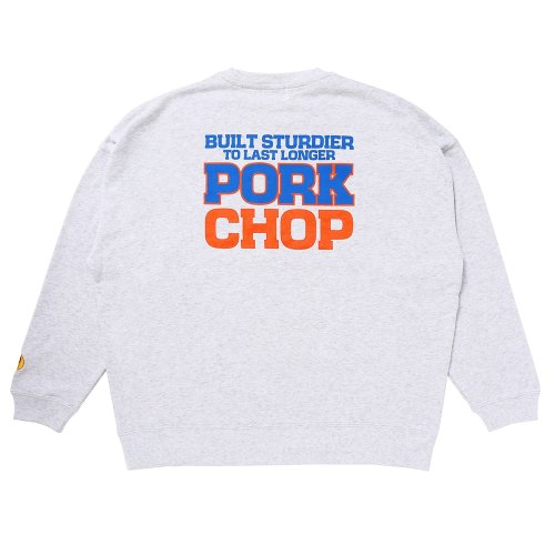 他の写真2: PORKCHOP/O.P. SQUARE SWEAT（ASH）［クルーネックスウェット-23秋冬］