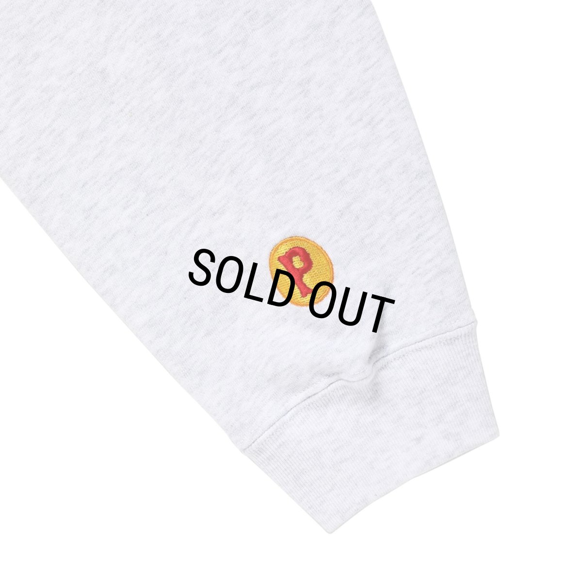 画像3: PORKCHOP/O.P. SQUARE SWEAT（ASH）［クルーネックスウェット-23秋冬］ (3)