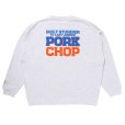 画像1: PORKCHOP/O.P. SQUARE SWEAT（ASH）［クルーネックスウェット-23秋冬］ (1)