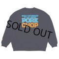 PORKCHOP/O.P. SQUARE SWEAT（NAVY）［クルーネックスウェット-23秋冬］