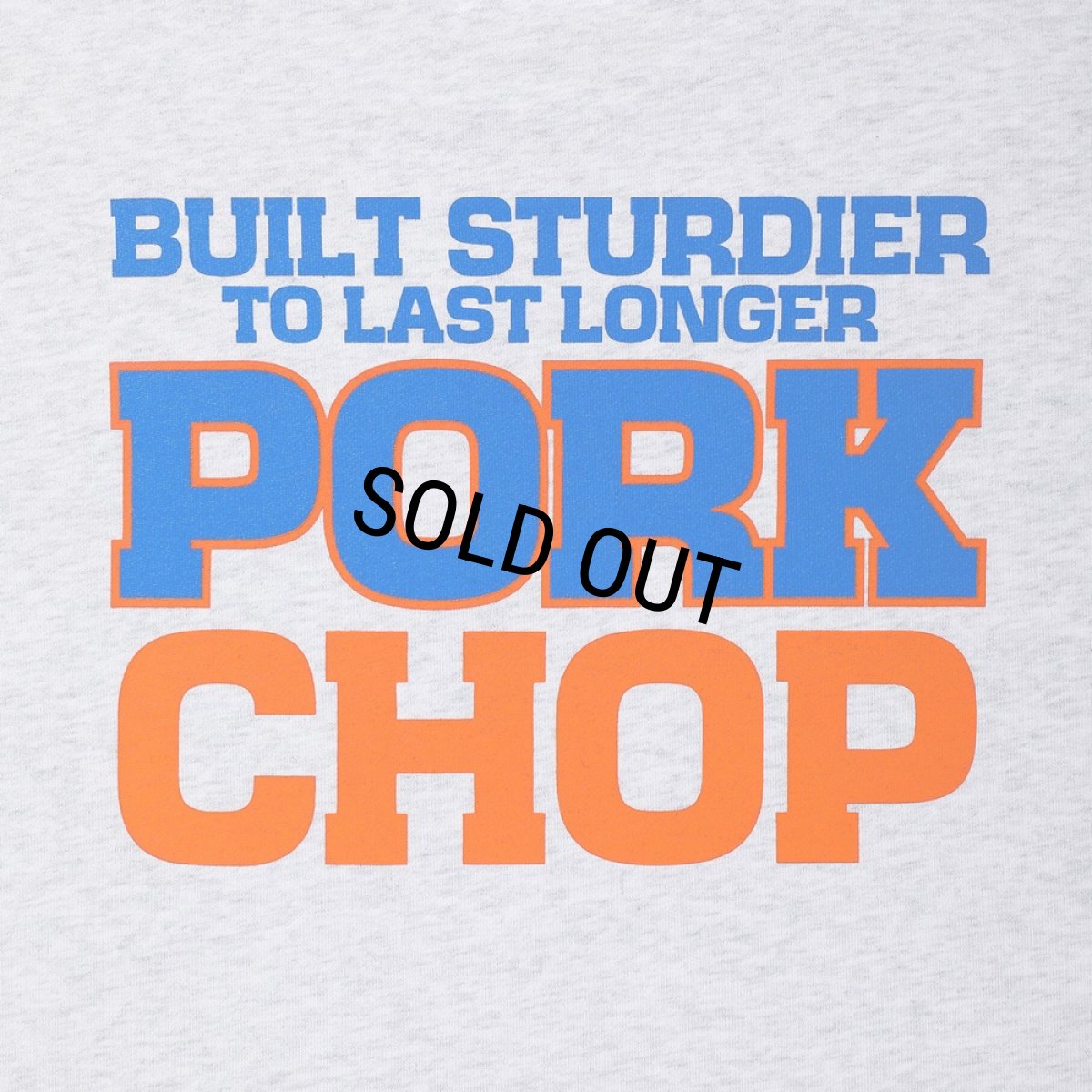 画像5: PORKCHOP/O.P. SQUARE SWEAT（ASH）［クルーネックスウェット-23秋冬］ (5)