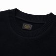 画像3: RATS/FANG CREW NECK KNIT（BLACK）［クルーネックニット-23秋冬］