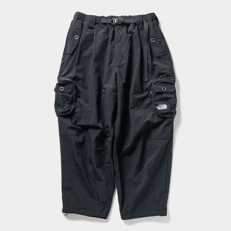 画像1: TIGHTBOOTH/BALLOON CARGO PANTS（Black）［バルーンカーゴパンツ-23秋冬］