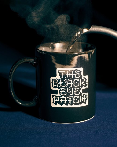 他の写真3: BlackEyePatch/KANJI LABEL SOUVENIR MUG（BLACK）