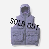 【40%OFF】TIGHTBOOTH/DOWN VEST（Purple）［ダウンベスト-23秋冬］
