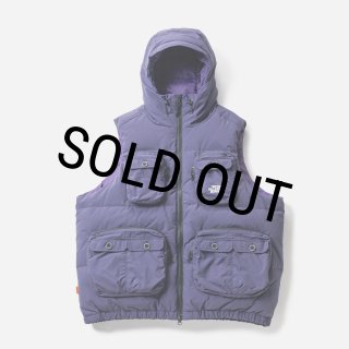 ジャケット・アウター TIGHTBOOTH - UTILITY DOWN VEST Purple KIJBLAE Rollbacks Women's Crop Puffer Vest Winter Zip Up