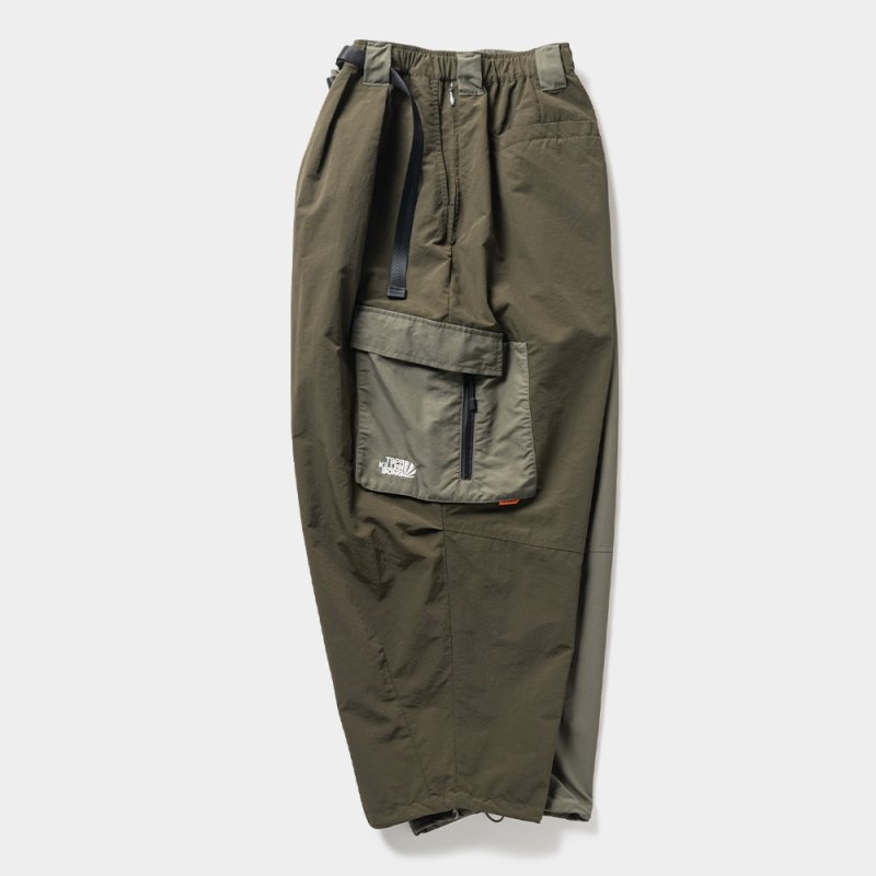 画像2: TIGHTBOOTH/CYBORG BALLOON CARGO PANTS（Olive）［サイボーグバルーンカーゴパンツ-23秋冬］