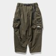 画像1: TIGHTBOOTH/BALLOON CARGO PANTS（Olive）［バルーンカーゴパンツ-23秋冬］ (1)
