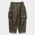 画像1: TIGHTBOOTH/BALLOON CARGO PANTS（Olive）［バルーンカーゴパンツ-23秋冬］ (1)