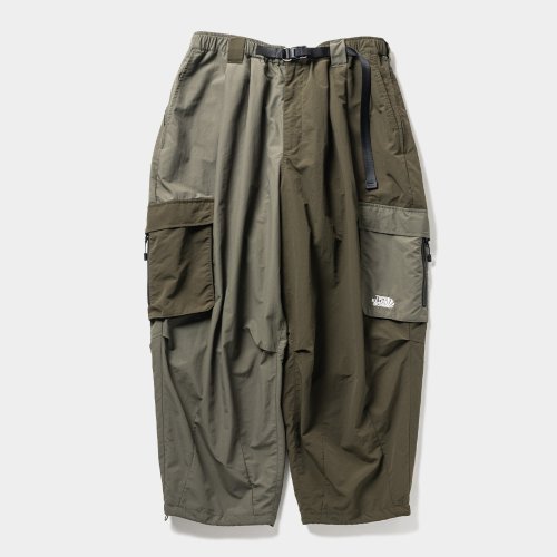 他の写真1: TIGHTBOOTH/CYBORG BALLOON CARGO PANTS（Olive）［サイボーグバルーンカーゴパンツ-23秋冬］