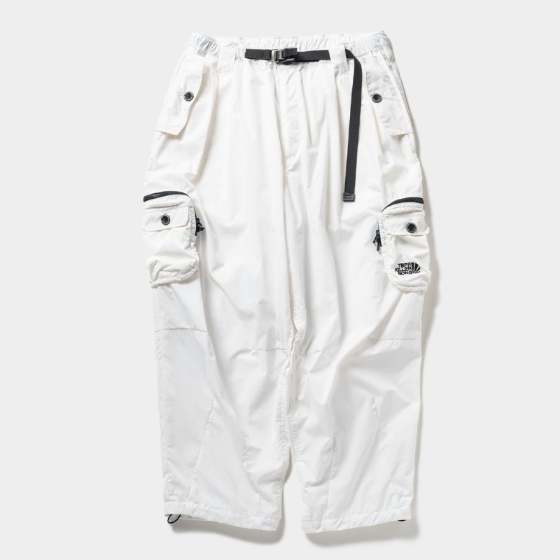 画像1: TIGHTBOOTH/BALLOON CARGO PANTS（White）［バルーンカーゴパンツ-23秋冬］