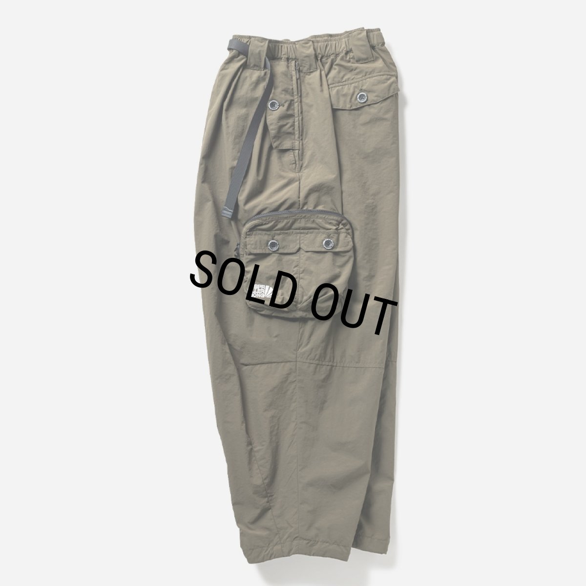 画像2: TIGHTBOOTH/BALLOON CARGO PANTS（Olive）［バルーンカーゴパンツ-23秋冬］ (2)