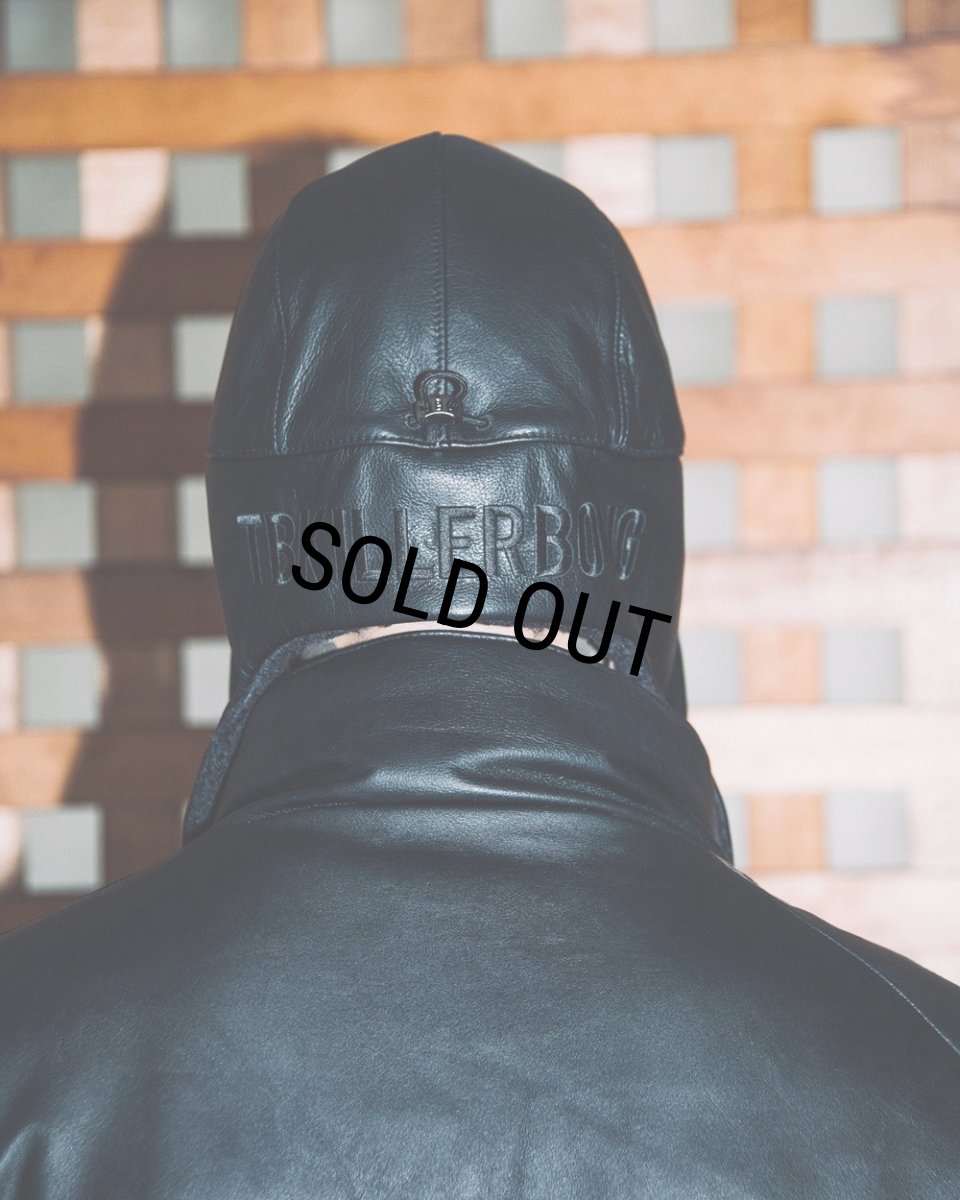 画像16: TIGHTBOOTH/LEATHER FLIGHT CAP（Black）［レザーフライトキャップ-23秋冬］ (16)