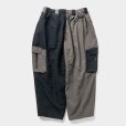 画像2: TIGHTBOOTH/CYBORG BALLOON CARGO PANTS（Black）［サイボーグバルーンカーゴパンツ-23秋冬］ (2)