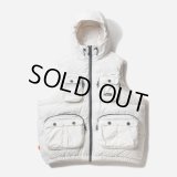 TIGHTBOOTH/DOWN VEST（White）［ダウンベスト-23秋冬］