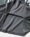 画像6: TIGHTBOOTH/HAND SIGN VELOUR LS（Charcoal）［ベロアロングスリーブ-23秋冬］