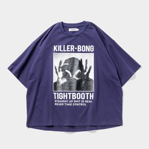 他の写真1: TIGHTBOOTH/HAND SIGN T-SHIRT（Purple）［プリントT-23秋冬］