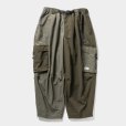 画像1: TIGHTBOOTH/CYBORG BALLOON CARGO PANTS（Olive）［サイボーグバルーンカーゴパンツ-23秋冬］ (1)