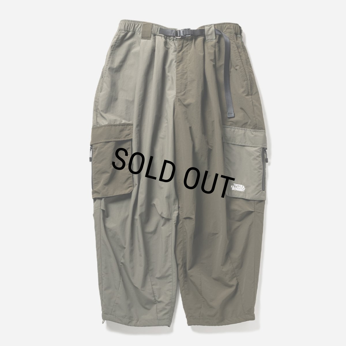 画像1: TIGHTBOOTH/CYBORG BALLOON CARGO PANTS（Olive）［サイボーグバルーンカーゴパンツ-23秋冬］ (1)