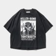 画像1: TIGHTBOOTH/HAND SIGN T-SHIRT（Black）［プリントT-23秋冬］ (1)