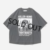 TIGHTBOOTH/HAND SIGN T-SHIRT（Black）［プリントT-23秋冬］