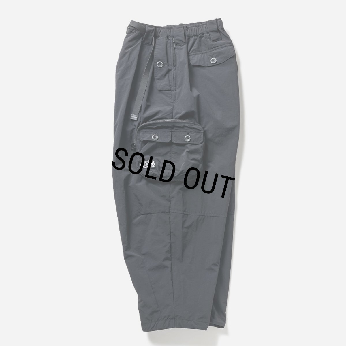 画像2: TIGHTBOOTH/BALLOON CARGO PANTS（Black）［バルーンカーゴパンツ-23秋冬］ (2)