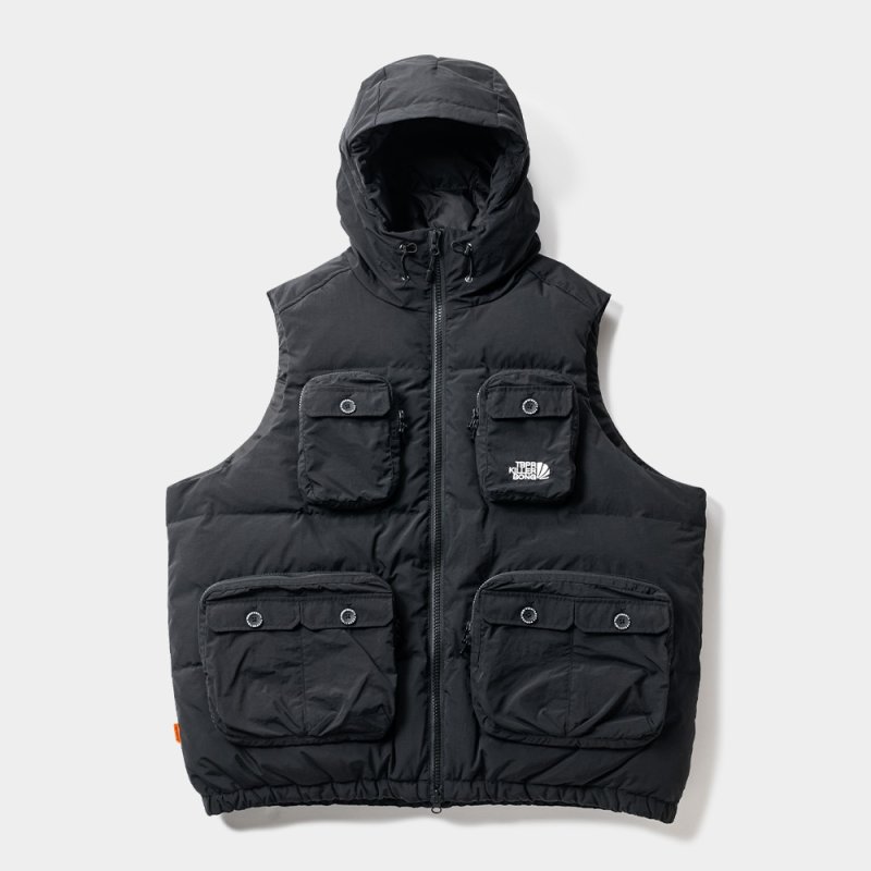 画像1: TIGHTBOOTH/DOWN VEST（Black）［ダウンベスト-23秋冬］