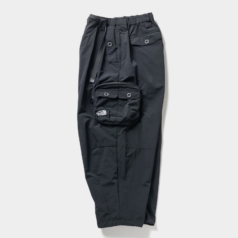 画像2: TIGHTBOOTH/BALLOON CARGO PANTS（Black）［バルーンカーゴパンツ-23秋冬］