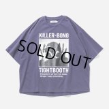 TIGHTBOOTH/HAND SIGN T-SHIRT（Purple）［プリントT-23秋冬］