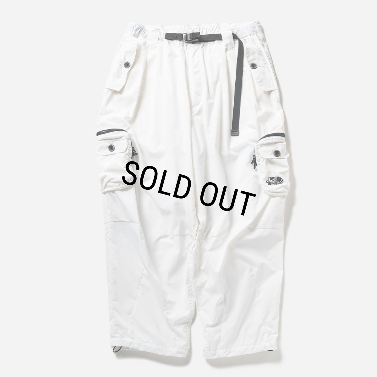 画像1: TIGHTBOOTH/BALLOON CARGO PANTS（White）［バルーンカーゴパンツ-23秋冬］ (1)