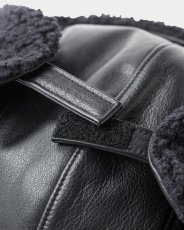 画像13: TIGHTBOOTH/LEATHER FLIGHT CAP（Black）［レザーフライトキャップ-23秋冬］ (13)