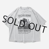 TIGHTBOOTH/HAND SIGN T-SHIRT（Gray）［プリントT-23秋冬］