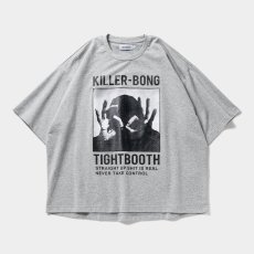 画像1: TIGHTBOOTH/HAND SIGN T-SHIRT（Gray）［プリントT-23秋冬］ (1)