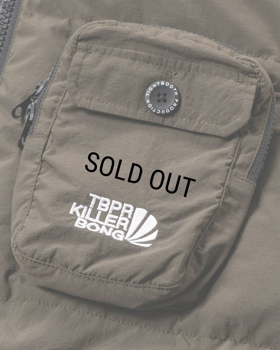 画像5: 【30%OFF】TIGHTBOOTH/DOWN VEST（Olive）［ダウンベスト-23秋冬］ (5)