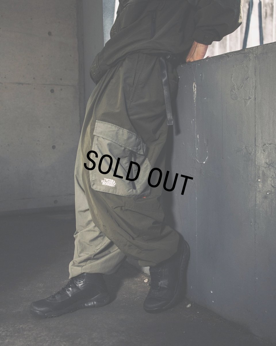 画像12: TIGHTBOOTH/CYBORG BALLOON CARGO PANTS（Olive）［サイボーグバルーンカーゴパンツ-23秋冬］ (12)